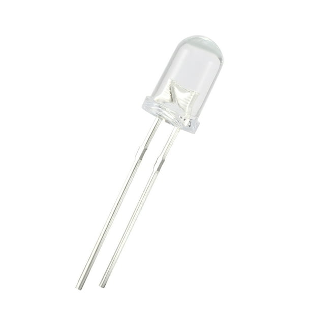 100pcs 3mm 850nm Infrared Emitting diode DC 1.5V LED IR emitter Clear Light Emitting diodes Round Head for Arduino 